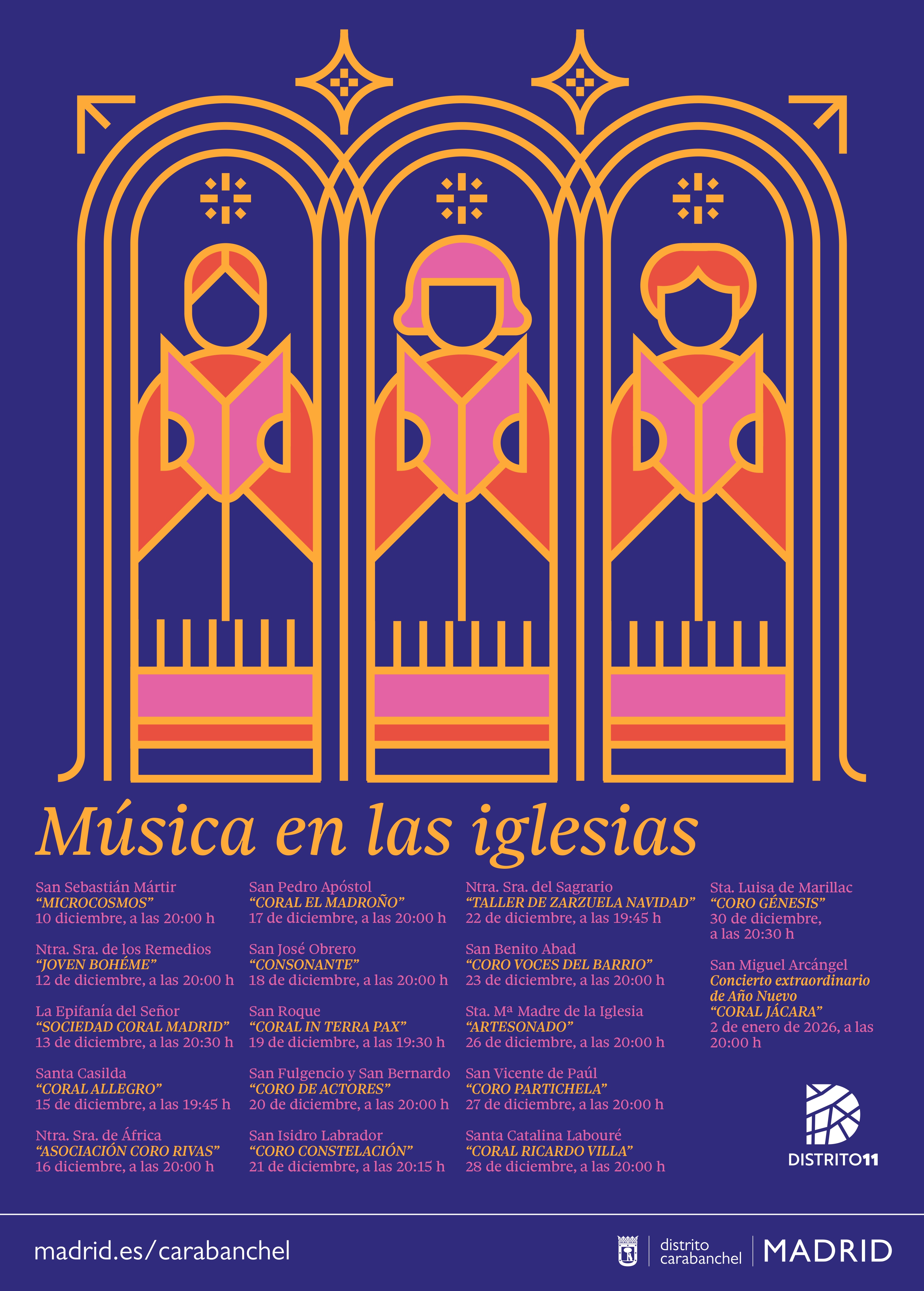 M&uacute;sica en las iglesias